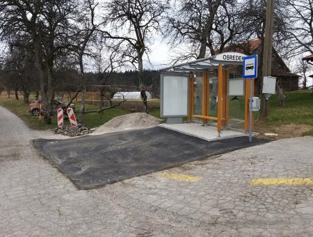 NOVO AVTOBUSNO POSTAJALIŠČE OSREDEK 07 FOTO BOŠTJAN OTONIČAR